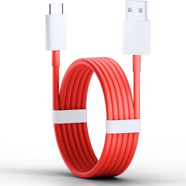 FI_AT WIRE Original Fast 80W USB Type C Data Sync Fast Charging Charger Cable Compatible for One Plus 12/r,11/r,10r,10t,10,10 pro,9 Pro,8,8T,7t,7t Pro,6,Nord,4,3,2,2t,Ce2 Lite,Ce3 lite